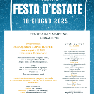 Festa d'estate - 18 giugno 2025